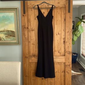 Womens XS Lulus black evening gown